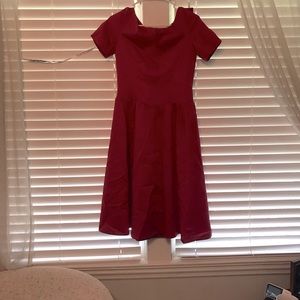 Red Christmas Party Dress